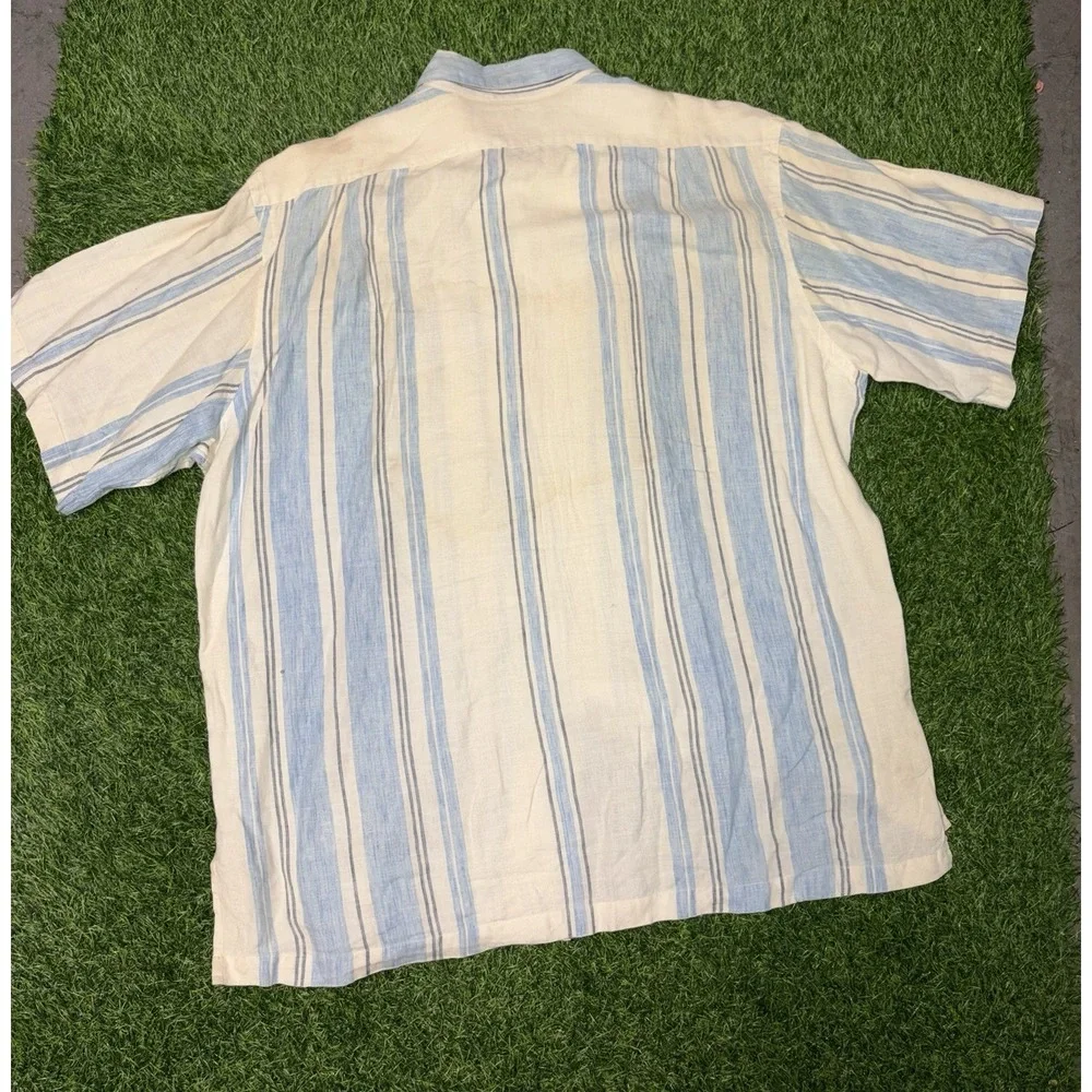 Vintage 90s Polo Ralph Lauren Button Down Shirt Men's XL Made In Singapore